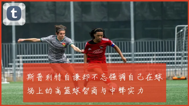 斯普利特自谦却不忘强调自己在球场上的高篮球智商与中锋实力